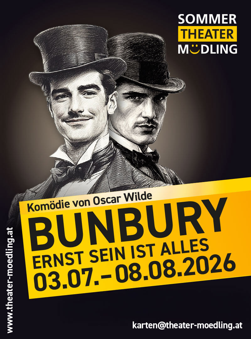 Bunbury – Ernst sein ist alles. 03.07.-08.08.2026